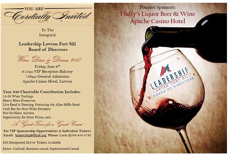Leadership Lawton Inaugural Wine, Dine, Dance Event!