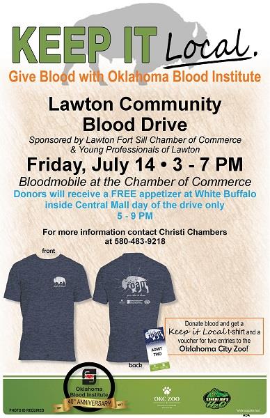 Lawton Community Blood Drive