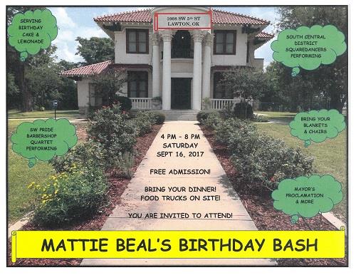 Mattie Beal's Birthday Bash