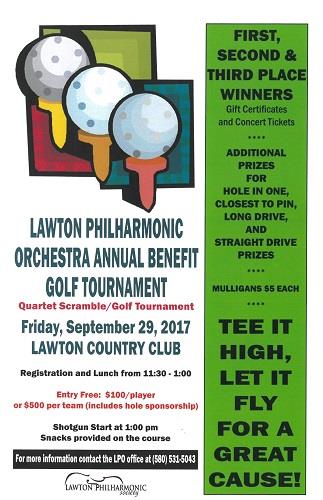Lawton Philharmonic Orchestra Benefit Golf Tournament