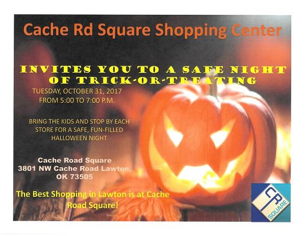 Trick or Treating at Cache Road Square
