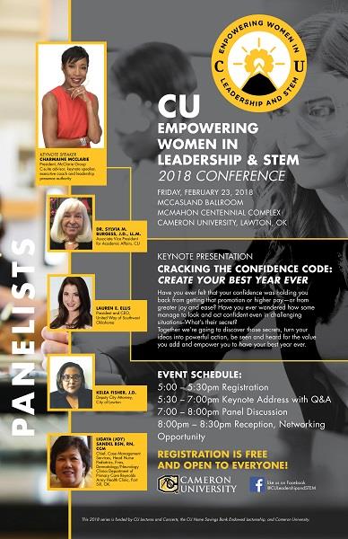 CU Empowering Women in Leadership & STEM 2018 Conference