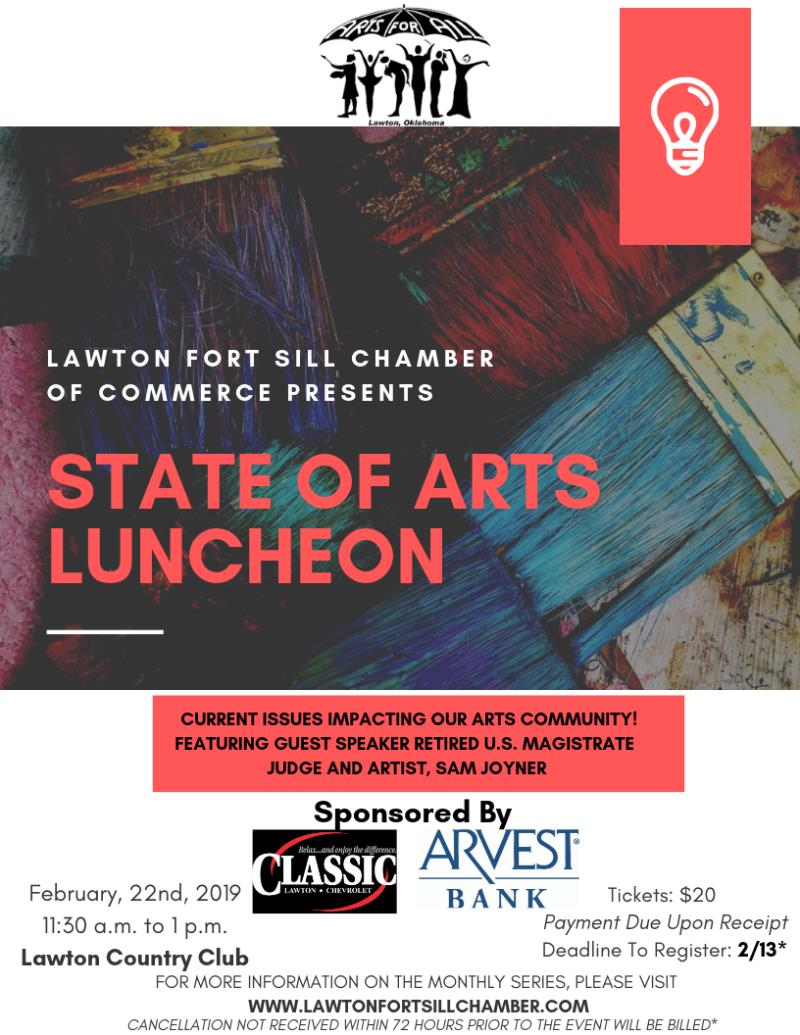State of Arts/Arts For All Luncheon