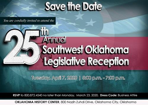 Southwest Oklahoma Legislative Reception-Postponed