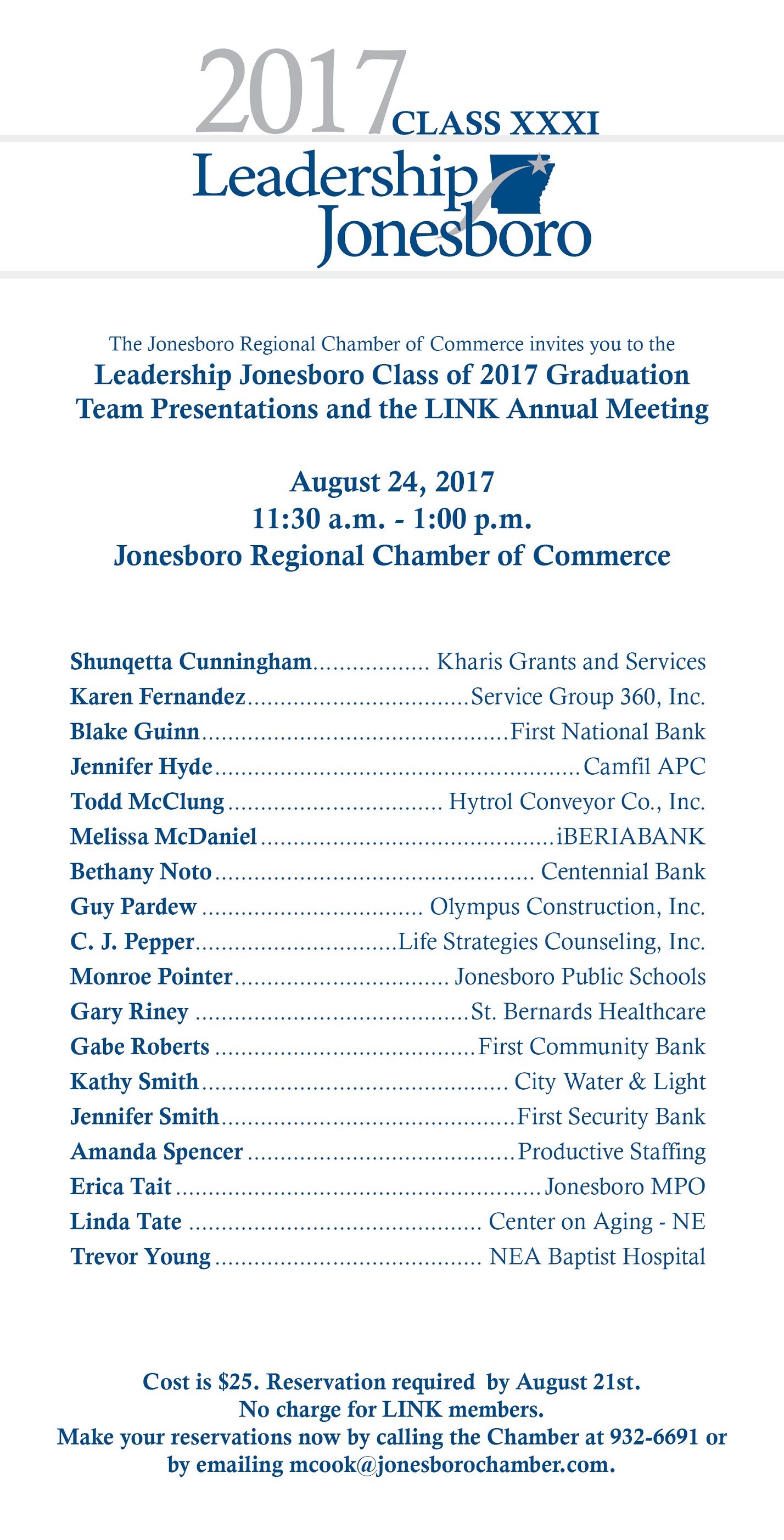 LJ Graduation/LINK Annual Meeting