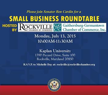 Legislative: Small Business Roundtable - Senator Ben Cardin