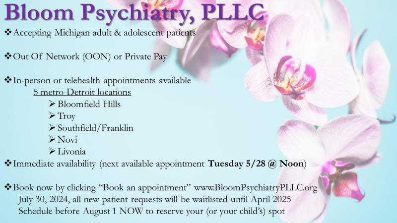 Bloom Psychiatry, PLLC
