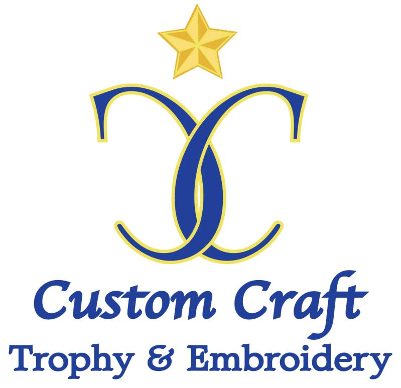 Custom Craft Trophy and Embroidery