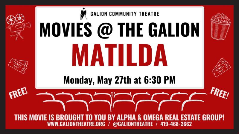 Movies @ The Galion: MATILDA