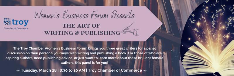 X 2023 Women's Business Forum: Art of Writing & Publishing