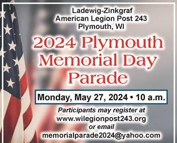 Plymouth Memorial Day Parade/Program