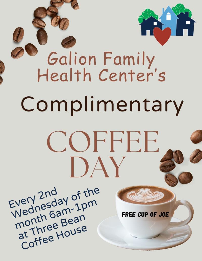 Complimentary Coffee Day @ Galion Family Health