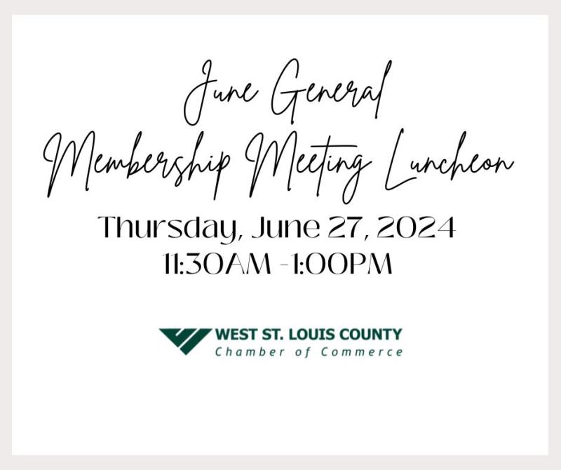 General Membership Meeting June