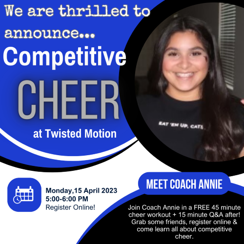 Free Cheer Clinic: Announcing New Competitive Cheer