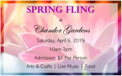 Spring Fling at Chandor Gardens-CANCELED due to rain