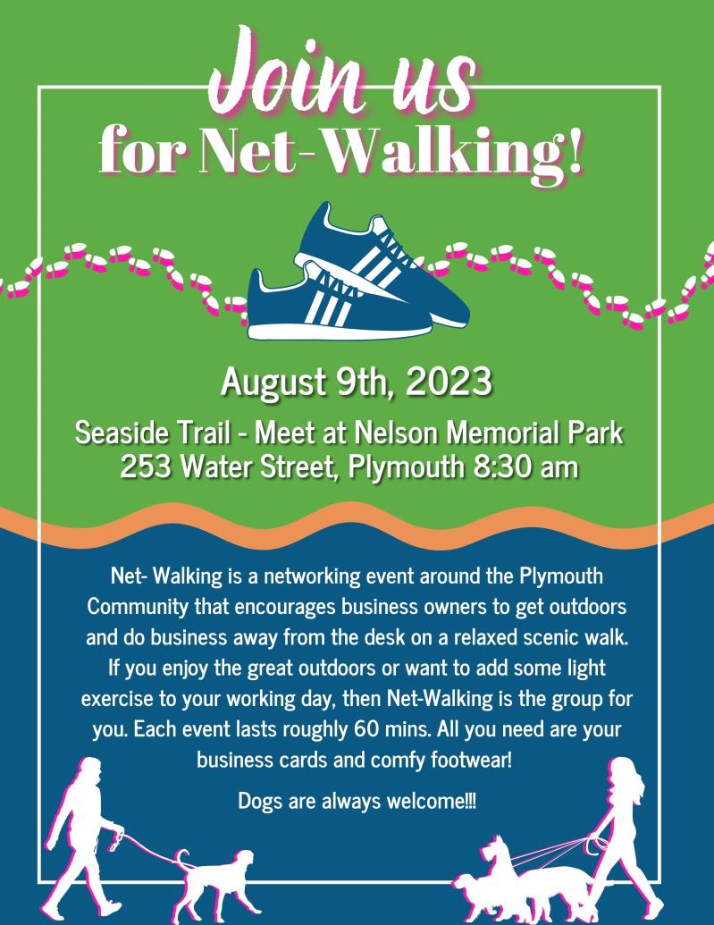 August Net-Walking, Seaside Trail at Nelson Park