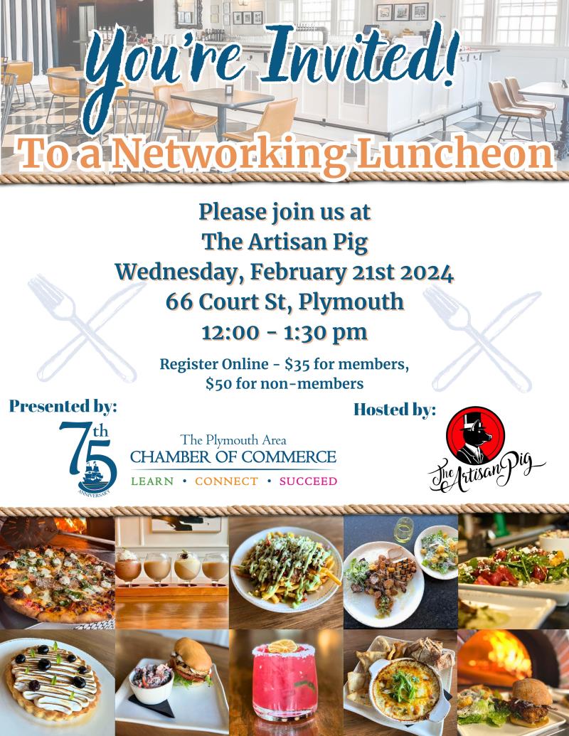 Networking Luncheon - The Artisan Pig