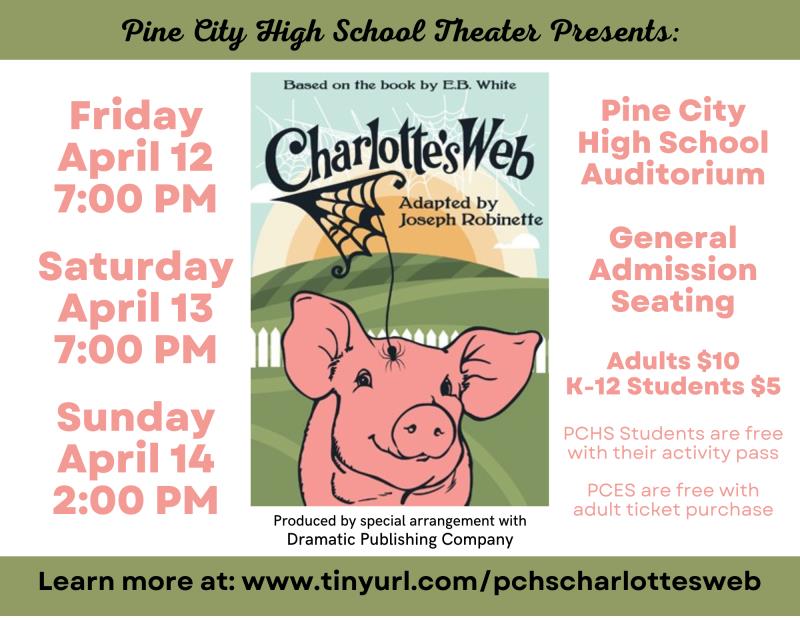 Pine City High School Spring Play
